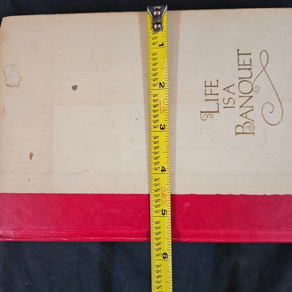 Life is a Banquet by Rosalind Russell & Chris Chase Hard Cover Book Vtg 1977 - Picture 11 of 11
